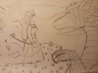 Defiant Princess and Friendly Dragon